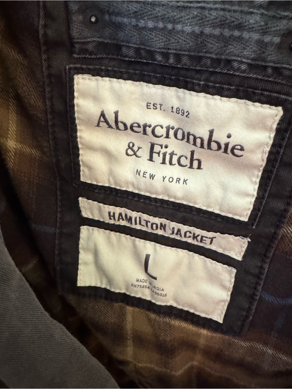 Abercrombie and Fitch Hamilton jacket - Picture 10 of 16